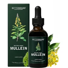 Betterbrand Mullein Leaf Extract Drops – With Chlorophyll for Lung Health