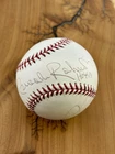 Brooks Robinson & Cal Rip Jr. Double Autographed Baseball Hall Of Fame 83