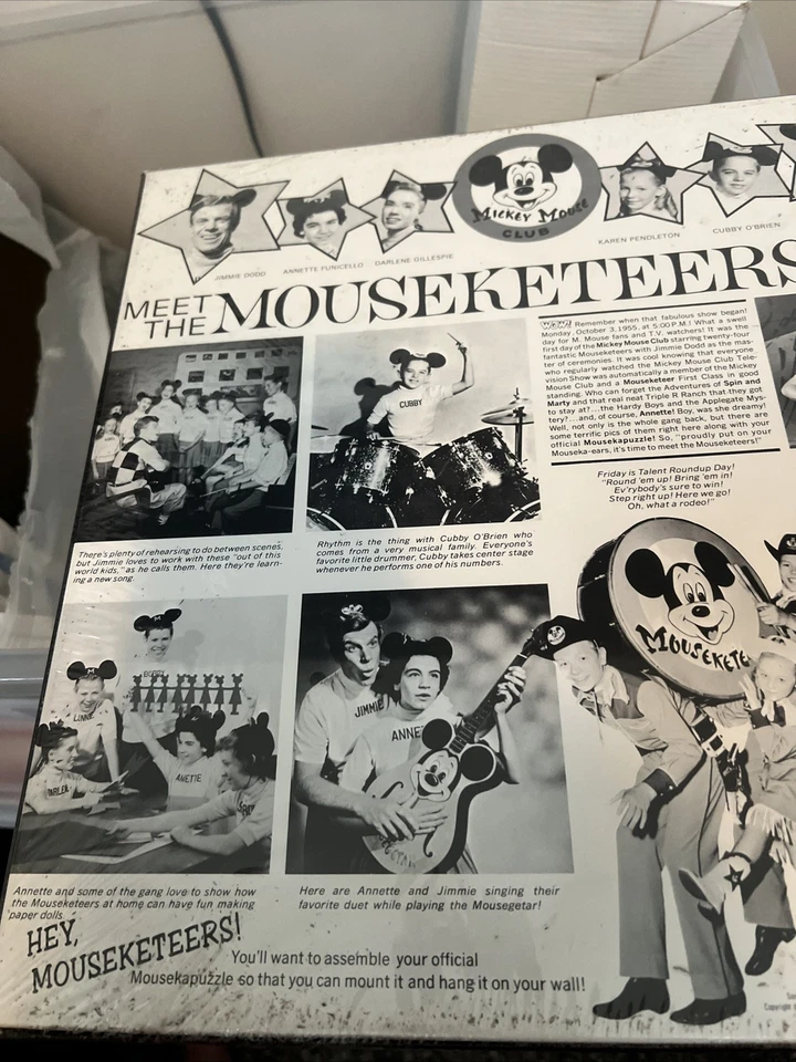 Rompecabezas Springbok MICKEY MOUSE MOUSE de colección 500 piezas redondo Disney Foto 2 de 2