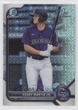 2022 Bowman Chrome Prospects Mega Box Mojo Refractor Robby Martin Jr #BCP-43 k7p