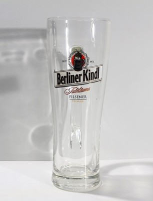 Berliner Kindl Pilsener Premium German Pilsner Beer Glass 0.5L