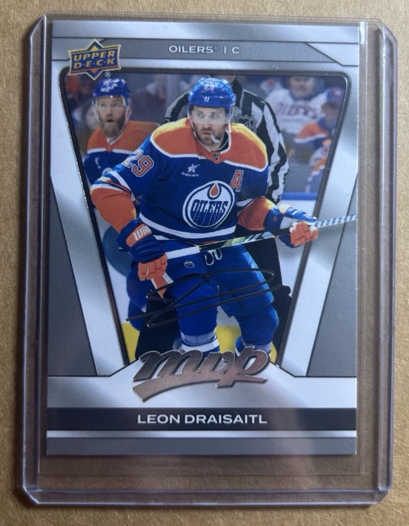 2025-26 Upper Deck MVP Hockey Silver Script Leon Draisaitl #146