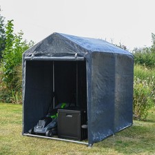 Garden Gear Heavy Duty Portable Shed/Garage for Storage, Galvanised Steel Frame