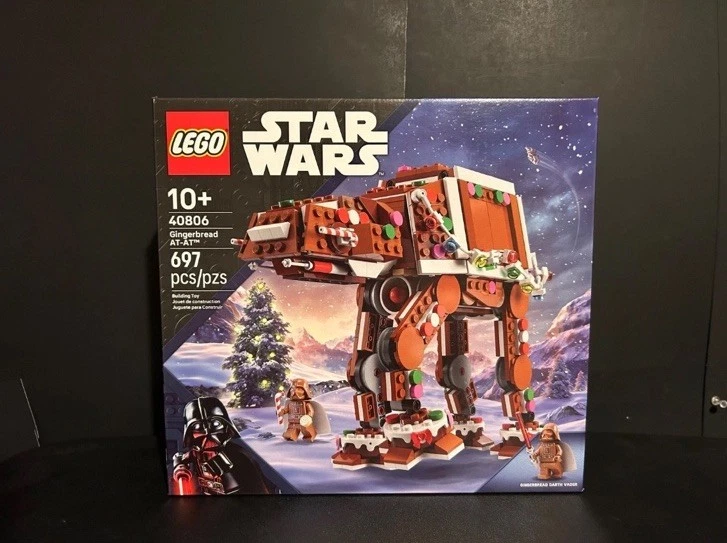 Lego Star Wars Gingerbread AT AT 40806 Darth Vader Navidad ¡LISTO PARA ENVIAR!! Foto 2 de 2