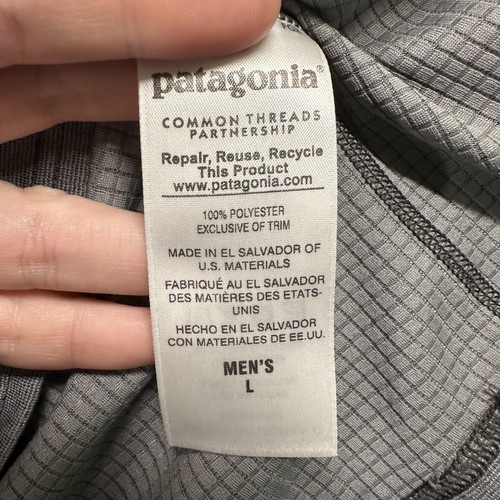 Patagonia Shirt Mens Large Capilene Midweight Baselayer Long Sleeve Polartec - Picture 7 of 12