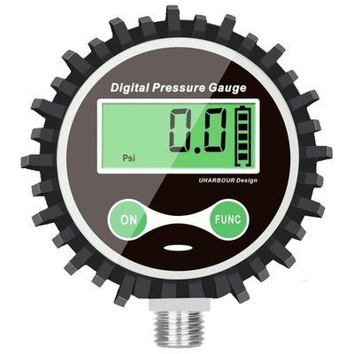 #ad Uharbour Digital Air Pressure Gauge with 1 4#x27;#x27; NPT Bottom Connector 5 200PSI $17.99