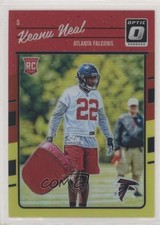 2016 Donruss Optic Rookies Red & Yellow Keanu Neal #125 1l2
