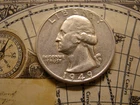 1949-P  WASHINGTON QUARTER 90% SILVER
