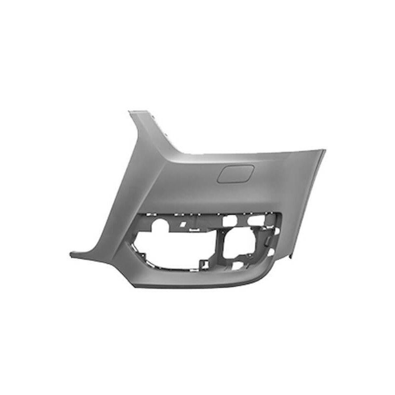 Crosse de pare-choc avant gauche Audi Q3 1 phase 1 avec trou lave-phare pièce carrosserie noire