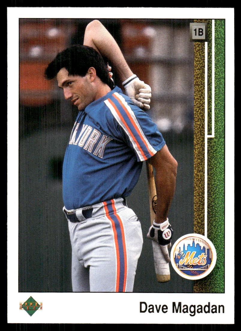 Dave Magadan 1989 Upper Deck #388 Mets FREE SHIPPING StackedPacks