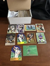 Minnesota Vikings vintage football trading cards lot of 203 from 80’s and 90’s