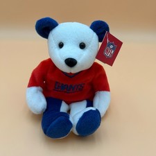 Rare Salvino s NFL Team Bammers NY Giants VTG Beanie Bear-New