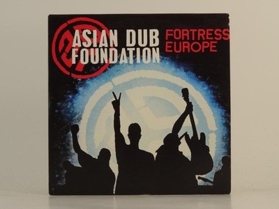 ASIAN DUB FOUNDATION FORTRESS EUROPE (BLUE) (H1) 1 Track Promo CD Single includi