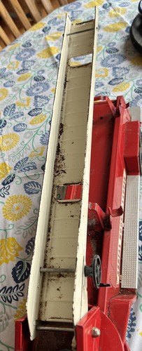 Vintage Nylint Fire Dept. Big Fire Truck Aerial Hook -N-Ladder - Picture 5 of 14