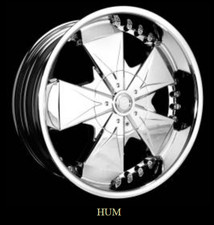 Edge Engineering 22 Custom Chrome Wheels Called The Hum