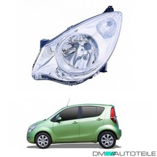 Hauptscheinwerfer Frontscheinwerfer rechts H4 Motor für Opel Agila (B) (H08)