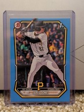 2026 Topps Bowman - #BP-6 Jared Jones 1st Sky Blue Paper /499 Pirates