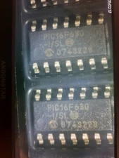 10X PIC16F630-I/SL 8-bit MCU - MCU 1.75KB 64 RAM 12 I/O Ind Temp SOIC14 Original
