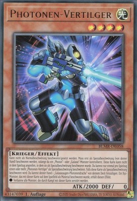 YuGiOh Photonen-Vertilger BLMR-DE058 Ultra Rare NM 1st