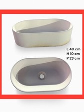 Lavandino Lavello Lavabo Cucina Bagno Giardino Cemento E Polvere Di Marmo 