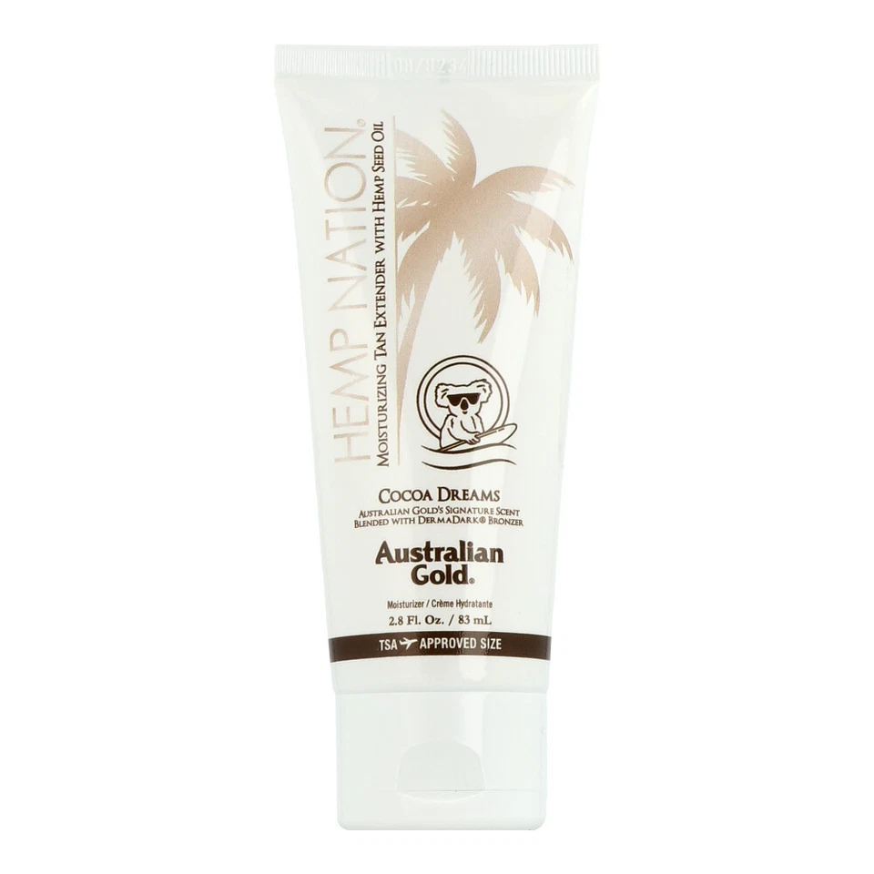 Australian Gold Hemp Nation - Cocoa Dreams Moist. Tan Extender 83ml