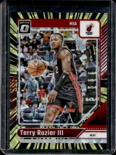 2024-25 Donruss Optic Terry Rozier III Electricity International Prizm #/75
