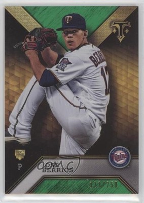 2016 Topps Triple Threads Emerald 27/250 Jose Berrios #60 Rookie RC 0d2s