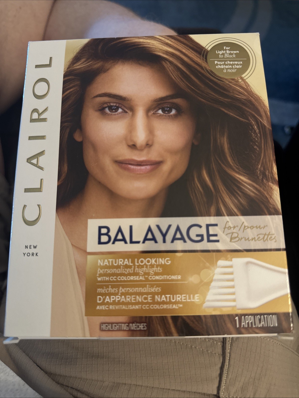 Clairol Balayage For Brunettes Highlights FOR LIGHT BROWN TO