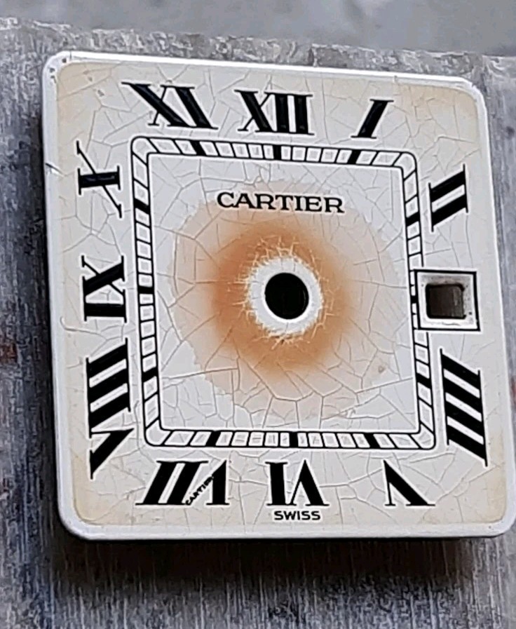 Ultra Rare Triple Dial Cartier Watch