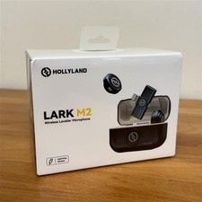 Hollyland Lark M2 Wireless Lavalier Microphone iPhone 14/13/12 Lightning 2TX NEW