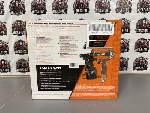 RIDGID 15° 1-3/4 pulg. Clavadora neumática para techos de bobina R175RNF H61 - Imagen 3 de 4