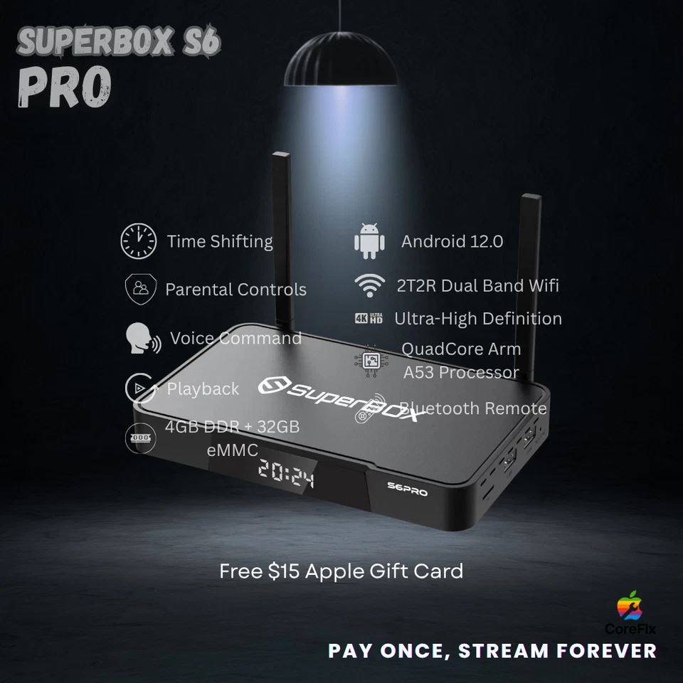 Android SuperBox S6 Pro (Authorized Vendor) [FREE GIFT/SHIPPING] - Click Me - Image 2 of 4
