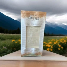 The Natural Goats Milk Co Goats Milk 8 Bars Soap Manuka Honey Made In Australia