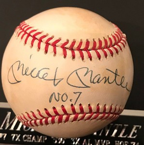 mickey mantle autograph mickey mantle autograph