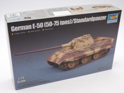 Trumpeter 07123 German E-50 (50-75 tons)/ Standardpanzer Bausatz 1:72 in OVP - N