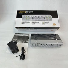 Graphic EQ Equalizer Suppressor Equalizer Processor FBQ800 Ultra-compact 9-Band