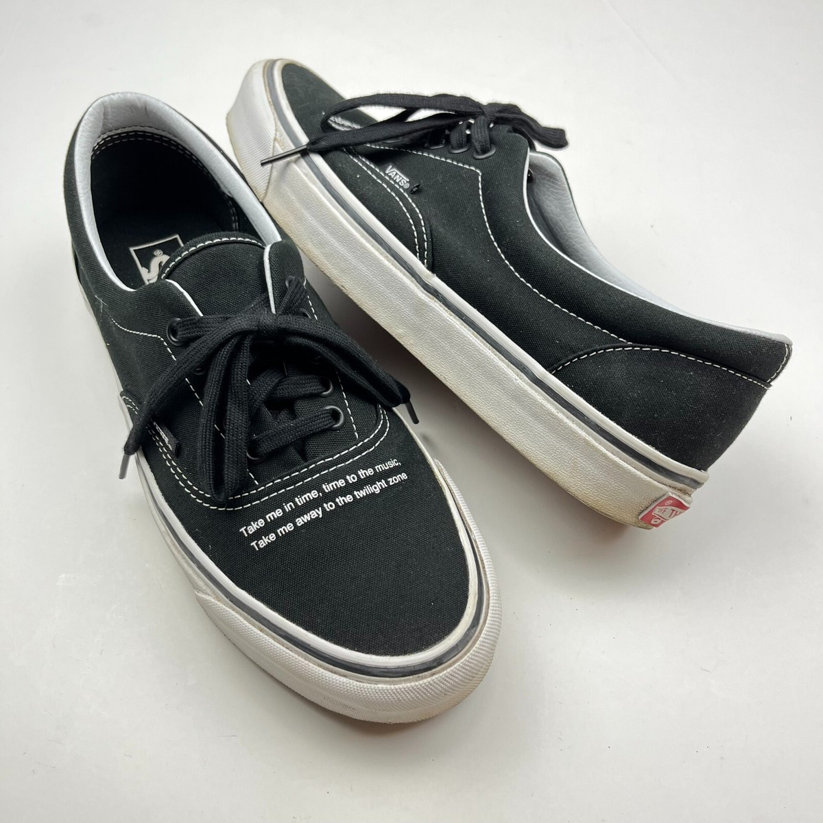 RARE Vans Undercover Jun Takahashi Men 10 OG Era LX Black RARE Vans Undercover Jun Takahashi Men 10 OG Era LX Black