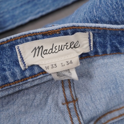 Madewell Slim Fit Jeans Herren 33X34 Marcey Wash Stonewash ND463 Baumwolle Stretch - Bild 6 von 14