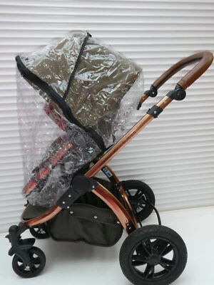 UNIVERSAL Nuevo RAINCOVER con cremallera para adaptarse a Ickle Bubba Stomp Carrycot y Sillón Unidad de asiento