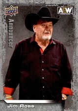 2022 Upper Deck AEW #91 Jim Ross 