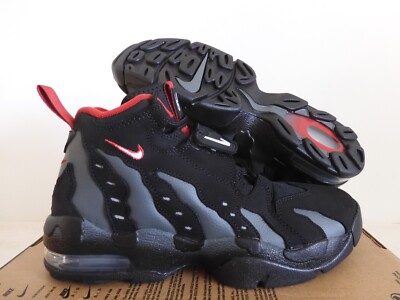 Nike Air Dt Max '96 Black-White-Anthracite-Red Falcons Mens Sz 7.5 [HQ3620-010]