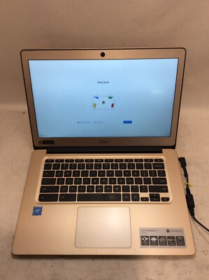 Acer Chromebook CB3-431-C0AK Laptop 14'' Intel Celeron READ DESCRIPTION -PP