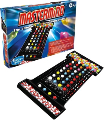 Hasbro Mastermind Das klassische Code-Knackspiel ab 8 Jahren für 2 Spieler