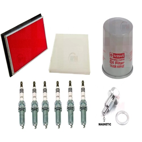 Cart Tune Up Kit For Club Car DS 1992 Up - Air Filter, Oil Filter, Spark Plug & 2 Fuel Filters - View #9