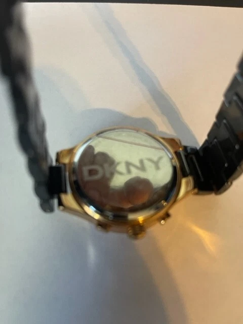 DKNY Silver-tone Glitz White Ceramic Chronograph Watch NY4984 - Image 2 of 2