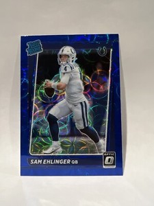 Sam Ehlinger - 2021 Donruss Optic - Blue Scope Rated Rookie #246 - Colts