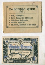 Pieniądze awaryjne: Szwajcaria holsztyńska Szlezwik-Holsztyn 1 sztuka i etui (478)