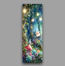 Fairy Land Bookmark - Mystical Forest, Unique Gift For Book Readers