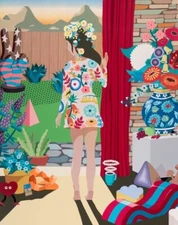 DABS MYLA - Time With You is a Dream Come True 2020 - 23x30" Screen Print x/150