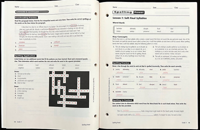 11th Grade - SPELLING POWER WORKBOOK (Teacher Annotated Edition